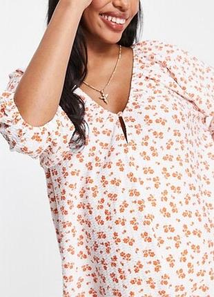 🥰 комбинезон ромпер  в цветочек asos для беременных4 фото