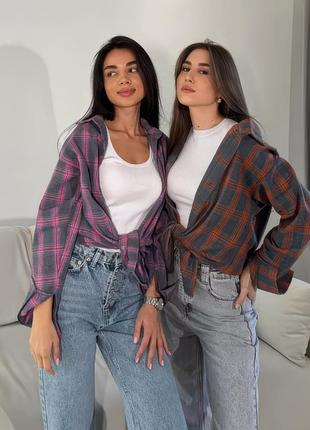 Рубашка в клетку luc-598