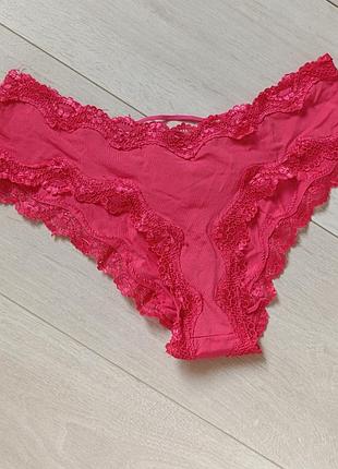 Розовые трусики ажурные трусы ellen amber s c 8 36 44