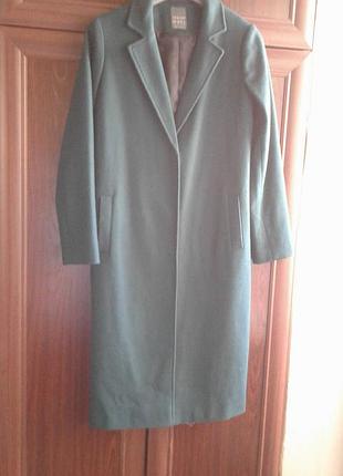 Пальто женское демисезонное зеленого ,изумрудного цвета primark