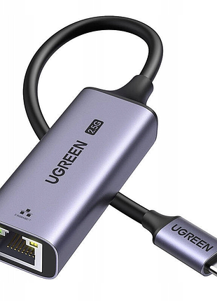 Сетевой адаптер ugreen cm648 usb-c ethernet adapter rj45 2.5g