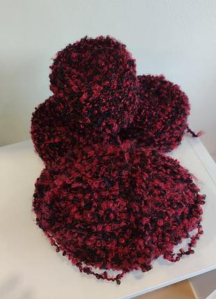 Пряжа букле