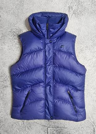 Пухова жилетка жилет nike jordan the north face (l)