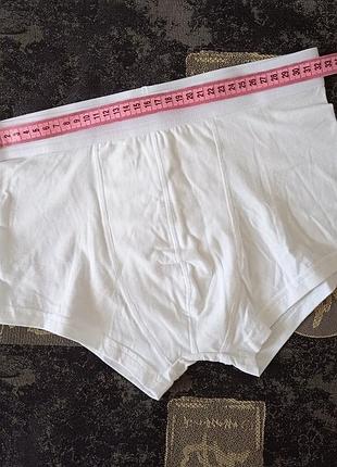 Нові труси боксери білі р.s