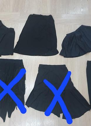 Тренировочные юбки для бальных танцев