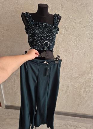 Костюмчик топ+брюки