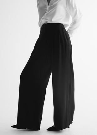 Новые широкие брюки, брючки, штаны палаццо h&m, великий розмір, батал. нова колекція!