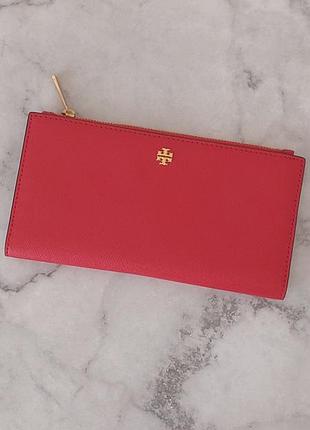 Кожаный кошелек tory burch