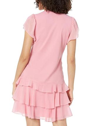 Ralph lauren crinkle georgette drop-waist Monograma. платье креп р м/s (6 сша)