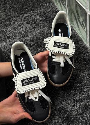 Кроссовки adidas samba wales bonner black white