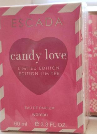 Парфюм женский escada candy love 60 мл