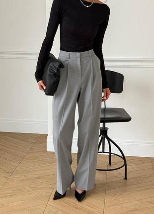 Брюки штаны из костюмной ткани