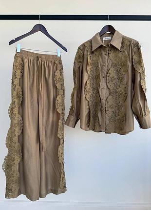 Костюм літній костюм сорочка  з штанами zimmеrmаn