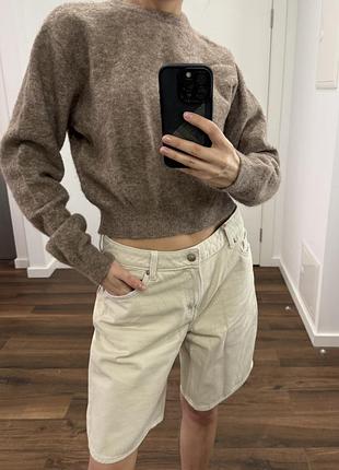 Светр натуральна шерсть zara