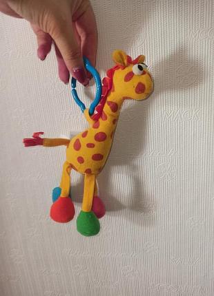Подвеска погремушка жирафа