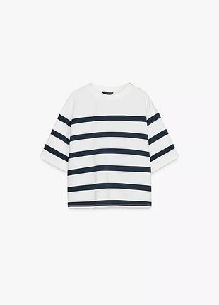 Полосатый топ женский zara new
