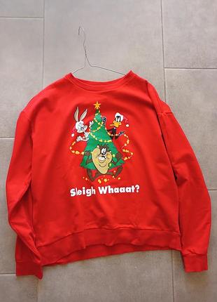 Стильный рождественский свитшот