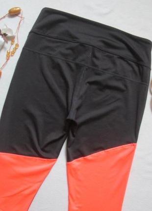 Суперовые спортивные лосины леггинсы с контрастными вставками h&m5 фото