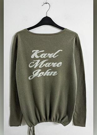 Светр з кашеміром та ангорою carl marc gohn