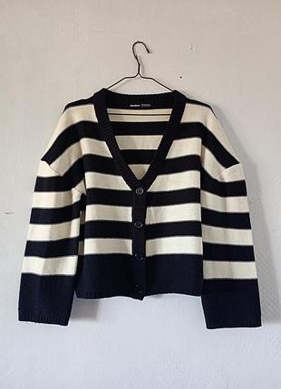 Смугастий кардиган
