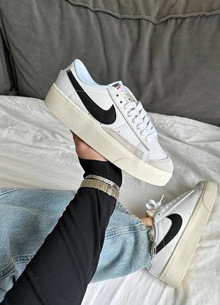 Кроссовки nike blazer low platform