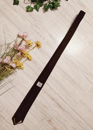 Шерстяной винтажный галстук inigo jones унисекс узкий галстук из шерсти винтаж английская4 фото