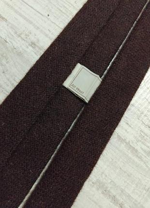 Шерстяной винтажный галстук inigo jones унисекс узкий галстук из шерсти винтаж английская7 фото