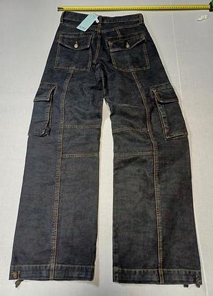 Талия 80 см revice los angeles melia pant made in ausa черные джинсы code black 21 [r1425021] size