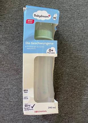 Пляшечка для годування babydream 0+ m