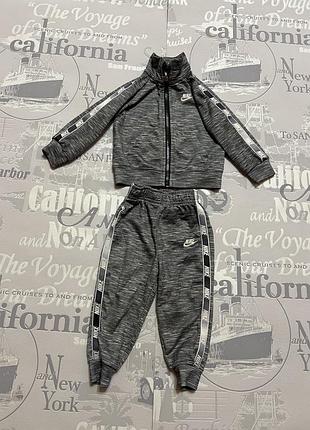 Nike nsw   детский спортивный костюм на мальчика 12 месяцев2 фото