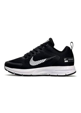 Чоловічі кросівки nike zoom structure 17x black white stripes