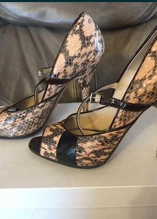 Туфли с открытыми пальчиками jimmy choo оригинал