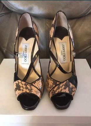 Шикарные туфли  jimmy choo 36-36,5 оригинал