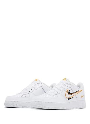 Nike air force 1 low жіночі кросівки-кеди шкіряні