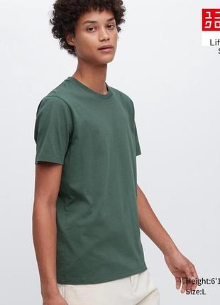Жіноча футболка uniqlo, р. l, 100% бавовна