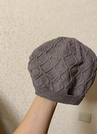 Шапка шерсть мериноса swiss made