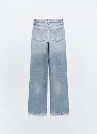 Джинси trf wide leg mid rise full length2 фото