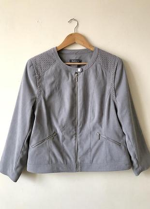 Куртка текстильная жакет пиджак в виде куртки bonmarche