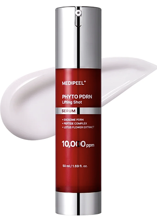 Антивозрастная лифтинг-сыворотка medi-peel phyto exosome pdrn lifting shot serum 50  мл
