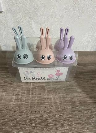 Форма для морозива 6 шт зайченя