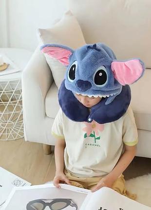 Дорожная подушка stitch, подушка для путешествия стоп авто подушка, подушка подголовник