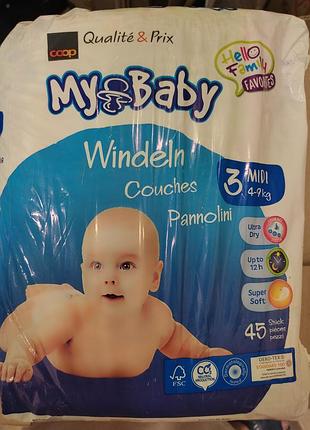 Подгузники mybaby 3