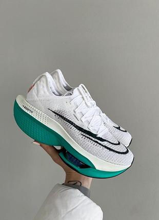Nike air zoom alphafly white green