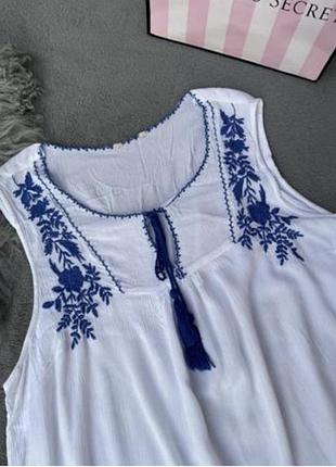 Рубашка вышиванка, вискоза