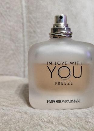 Emporio Armani EA7 Core ID Felpa grigia con cappuccio you freeze парфумована вода