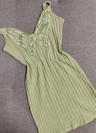 Сукня/сарафан широкий рубчик с-л