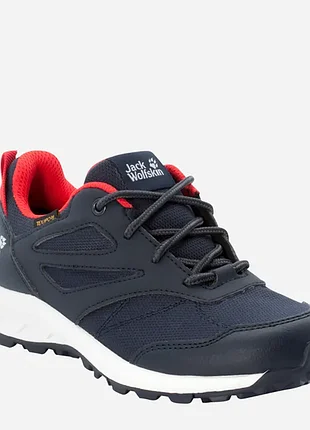 Дитячі кросівки для хлопчика jack wolfskin woodland texapore low k
