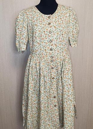 Вінтажне бавовняне плаття