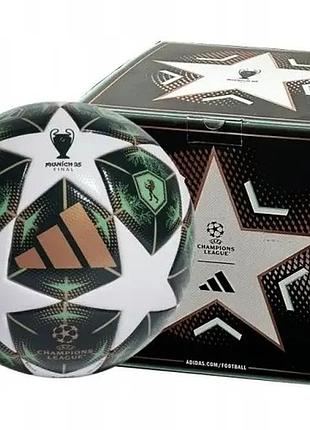 М'яч футбольний adidas ucl 2025 munich league box league box jm4205 (розмір 4 - 5)