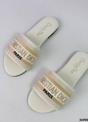 Женские стильные шлепанцы